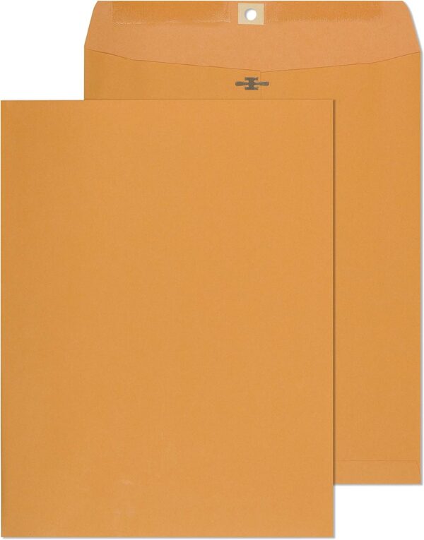 Clasp Envelopes – 10×13 Inch Brown Kraft Catalog Envelopes