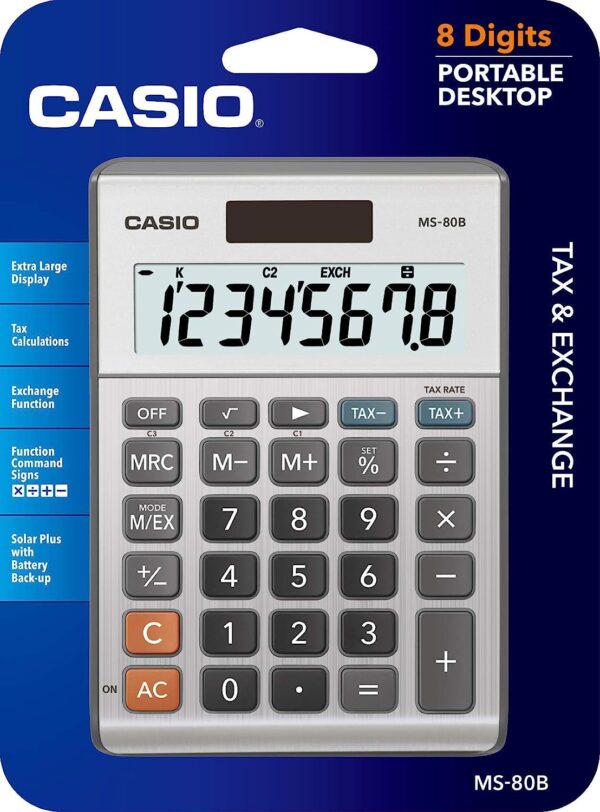 MS-80B Standard Function Desktop Calculator - Image 2