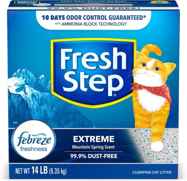 Clumping Cat Litter, Extreme Odor Control